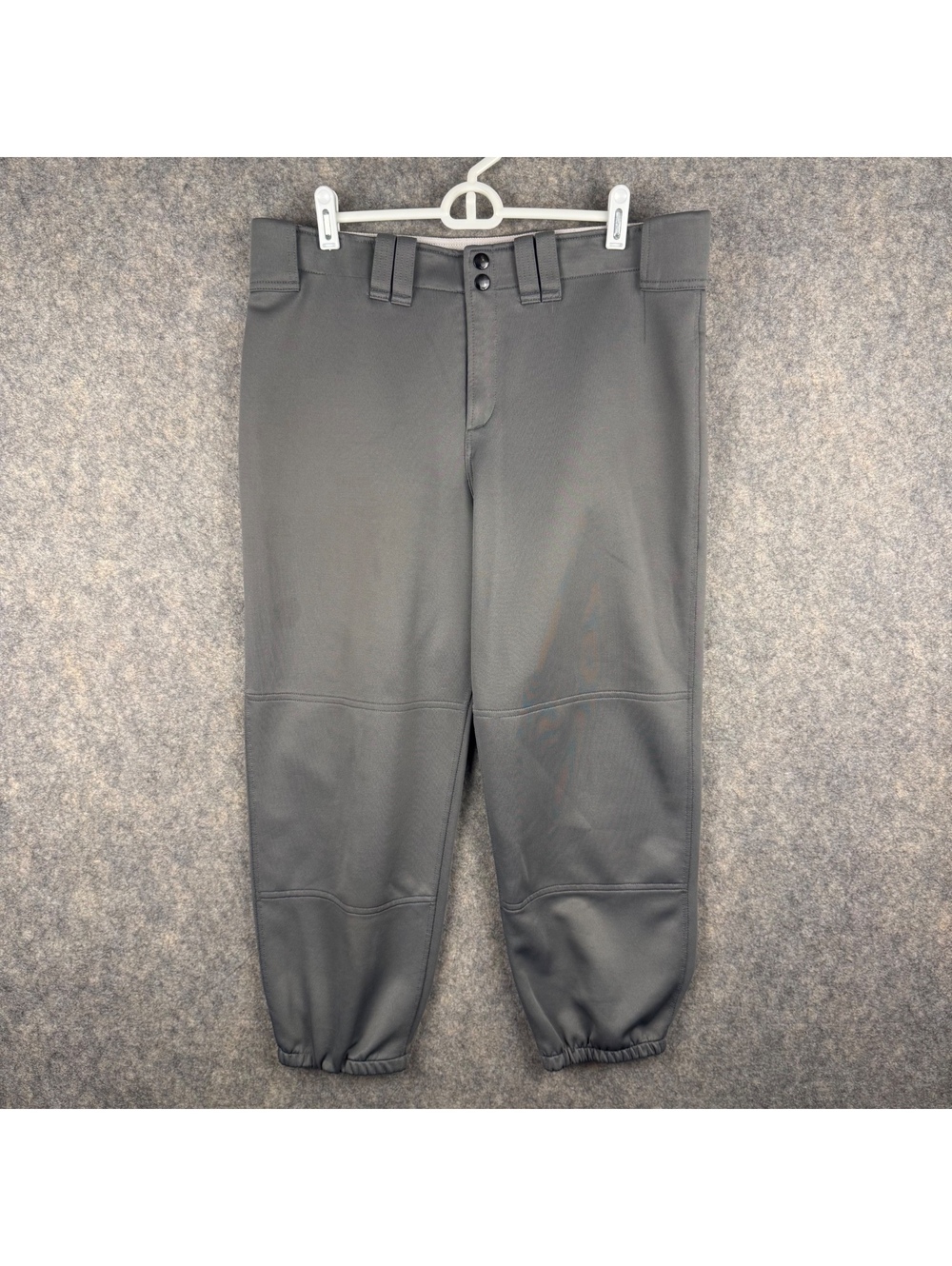 Mizuno Performance Softball Pants Quilted Padded Gray Women Size XL 082